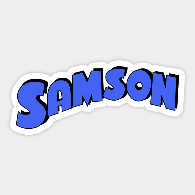 Samson Sticker by CoverTales